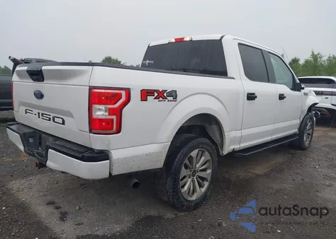 2018 Ford F-150 Xl from USA, damaged, VIN 1FTEW1E53JFB61326